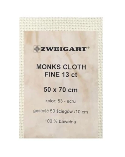 Tkanina monks cloth fine Zweigart