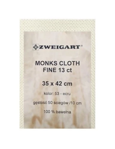 Tkanina monks cloth fine Zweigart