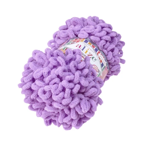 Włóczka Alize Puffy Fine nr 166 fiolet