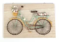Zestaw do string art - rower