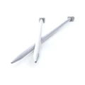 Proste, aluminiowe druty do wełny 6mm