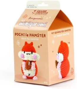 Zestaw do szydełkowania amigurumi - chomik