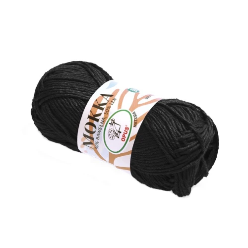 Włóczka Opus Mokka nr 2012 czarna