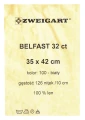Tkanina Belfast 32ct Zweigart biała