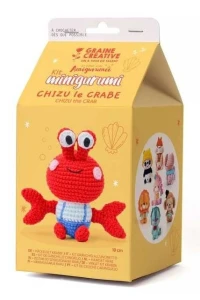 Zestaw do szydełkowania amigurumi - krab