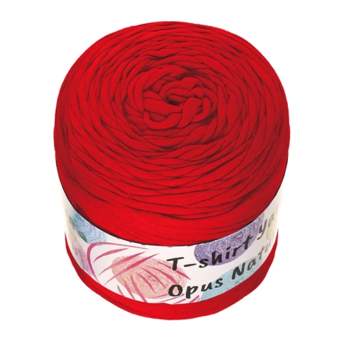 T-shirt Yarn czerwony
