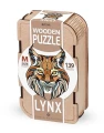 drewniane puzzle ryś