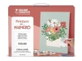 malowanie po numerach kwiaty w kopercie