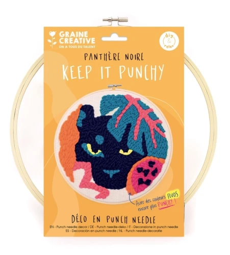 Zestaw do punch needle - puma