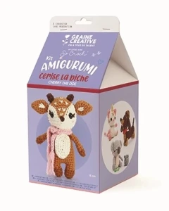 Zestaw do szydełkowania amigurumi - jelonek