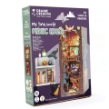 Drewniane puzzle 3D - diorama magiczny dom