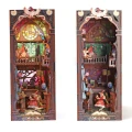 Drewniane puzzle 3D - diorama magiczny dom
