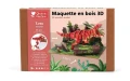Makieta, drewniane puzzle 3D dinozaur T-rex