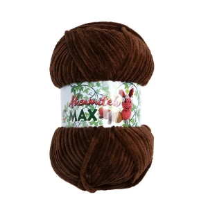 Włóczka Opus Natura Aksamitek MAX nr 05 brązowy