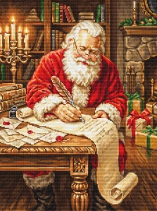Zestaw do haftu krzyżykowego magiczna lista BU5112 LUCA-S