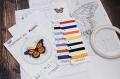 Zestaw do haftowania Luca-s BC102 motyl