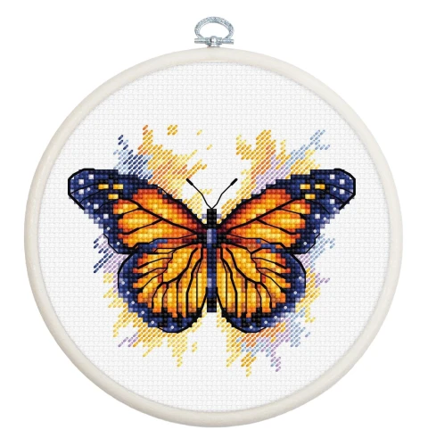 Zestaw do haftowania Luca-s BC102 motyl