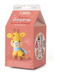 Zestaw do szydełkowania amigurumi - żyrafa
