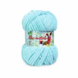 Włóczka Opus Natura Aksamitek nr 810 błękitny