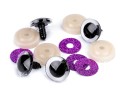 Oczy 25mm fioletowe