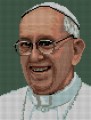 zestaw do haftu Papież Franciszek 5490 po