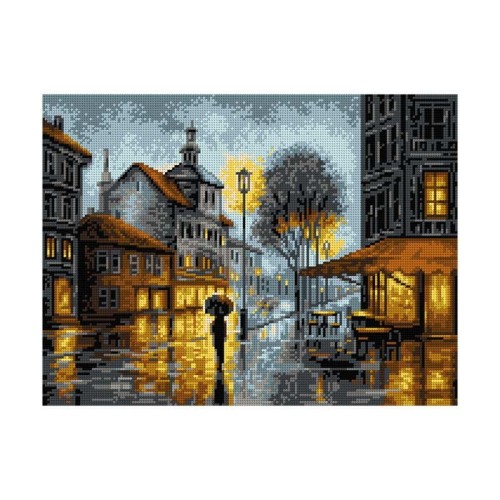 Zestaw do haftu ulica nocą 8035 Ariadna