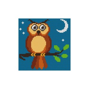 Kanwa z nadrukiem sowa (1048)