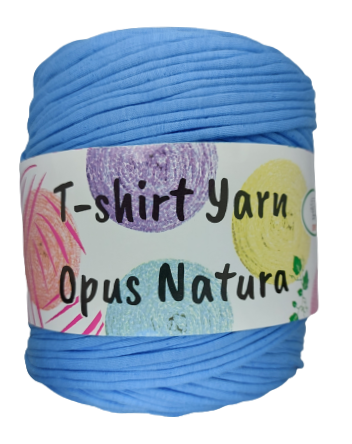 T-shirt Yarn błękitny
