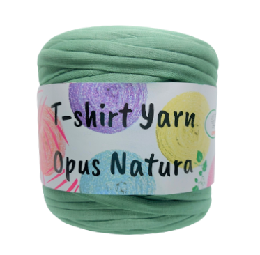 T-Shirt Yarn recykling zielony