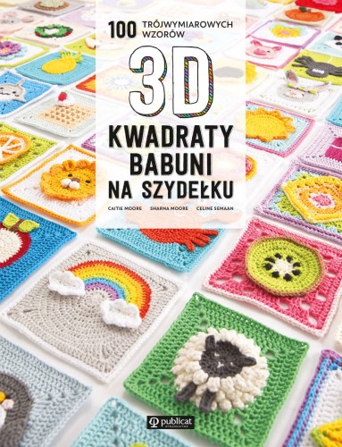 kwadraty babuni na szydełku