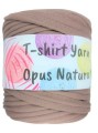 T-shirt yarn jasny brąz
