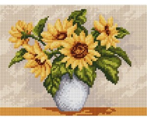 Zestaw do haftu słoneczniki (5008)