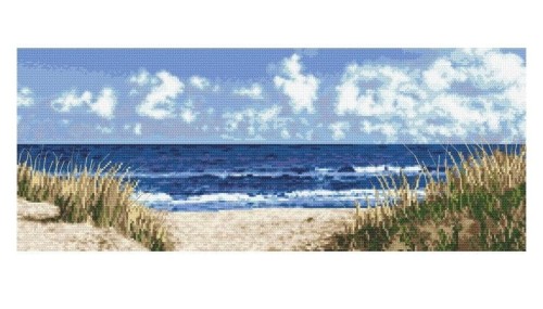 Zestaw do haftu plaża Coricamo