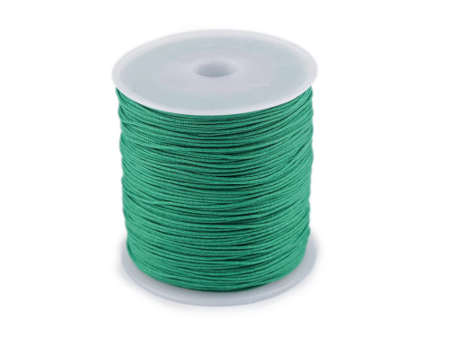 sznurek jubilerski 0,5mm zielony