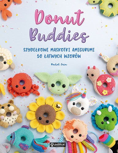 Donut Buddies szydełkowe maskotki amigurumi
