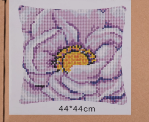 Zestaw kreatywny poszewka na poduszkę do wyhaftowania