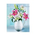 Haft diamentowy - lilie