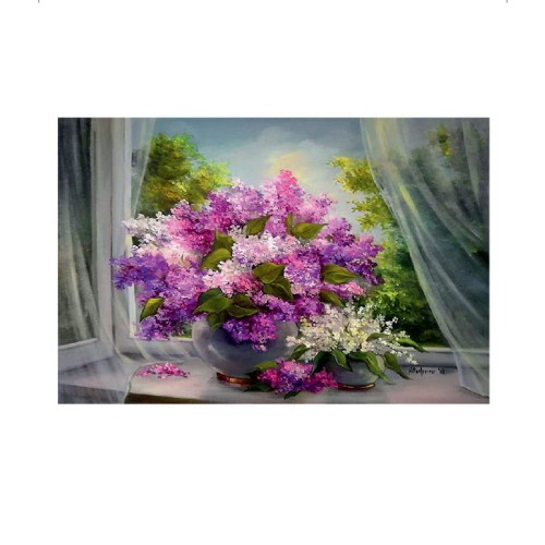 Haft diamentowy - dziki bez