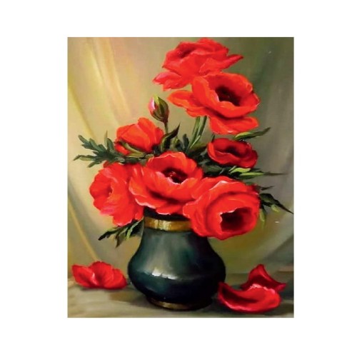 Haft diamentowy - maki