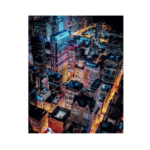 Haft diamentowy - miasto