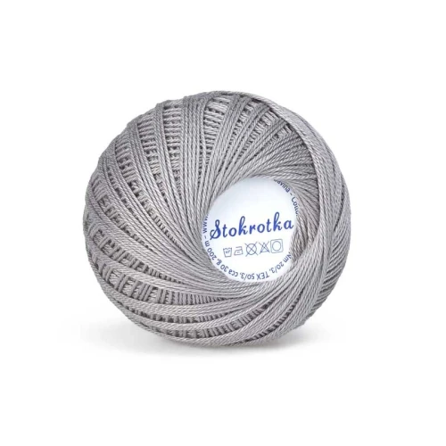 Kordonek Stokrotka 1457 popielaty