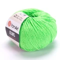 YarnArt Jeans 60 neonowy zielony