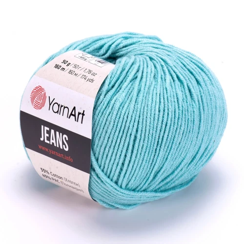 YarnArt Jeans 81 lazurowy