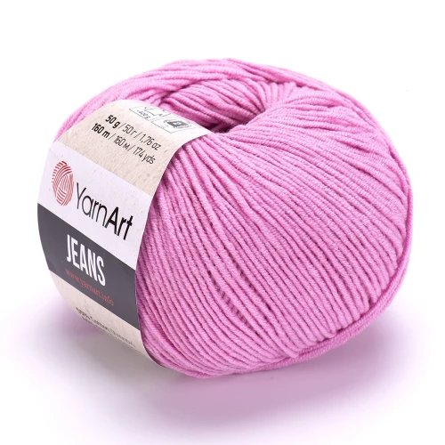 YarnArt jeans 20 lila róż