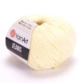 YarnArt jeans 86 jasny żółty