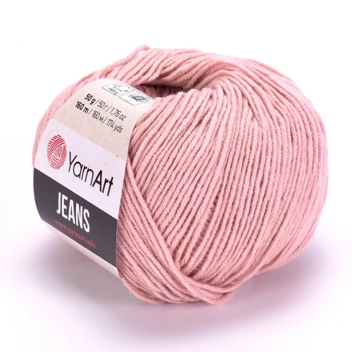 YarnArt jeans 83 brudny róż