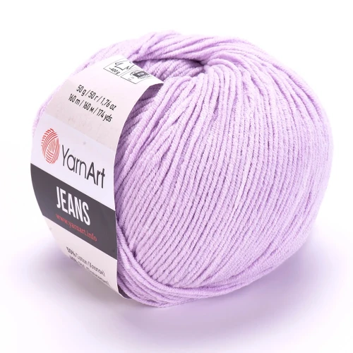YarnArt jeans 19 liliowy