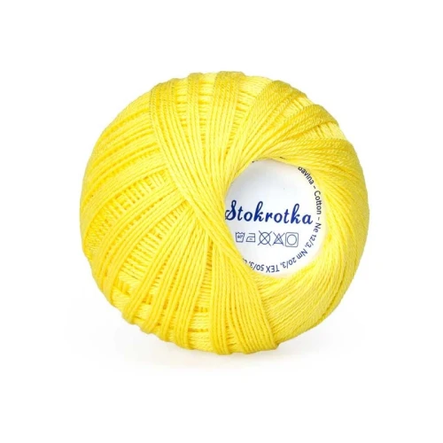Kordonek Stokrotka 329 jasny żółty