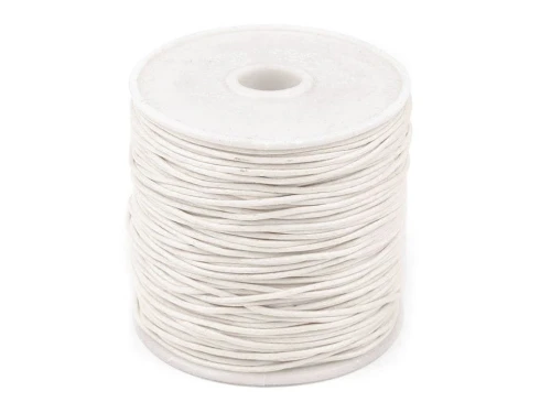 sznurek jubilerski biały 1mm