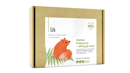 Zestaw do filcowania lis